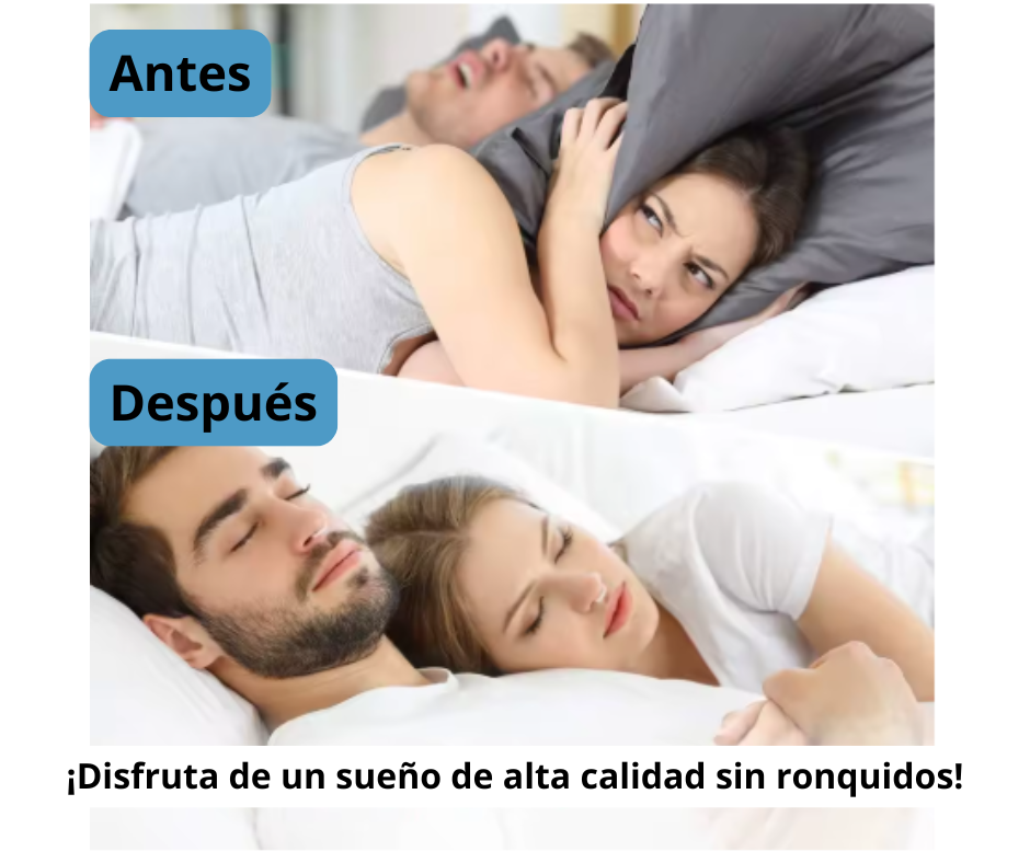 😴¿Roncas o no puedes dormir bien por los ronquidos de tu pareja?😴